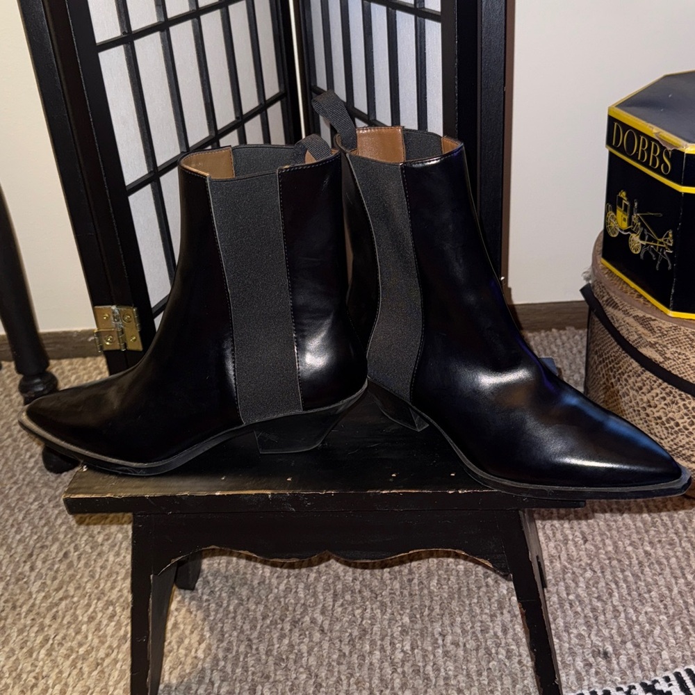 H&M Black Ankle Boots - Picture 5 of 7